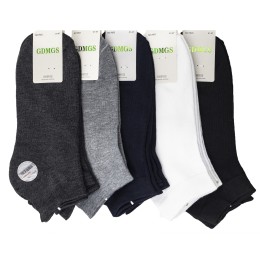 Мужские носки, пять цветов, классика, короткие