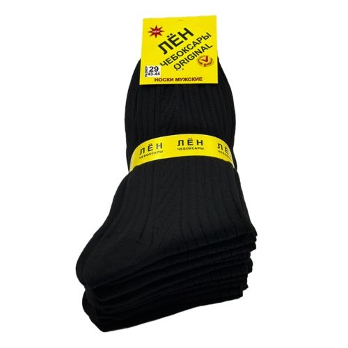 Чебоксары Лен, черные с рисунком