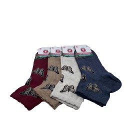 Носки женские, разноцветные, лен крапива, 7 цветов, медицинские, линия здоровья