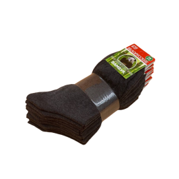 Носки мужские, серые ,Белорусская гладкие Бамбук  с ленточкой