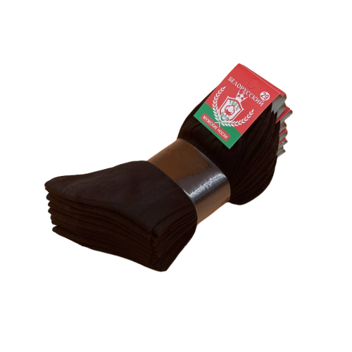 Носки мужские, черные, Белорусский хлопок с ленточкой прозрачной и новой этикеткой 