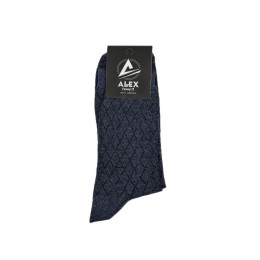 Носки мужские, Alex, шахматы джинсовые