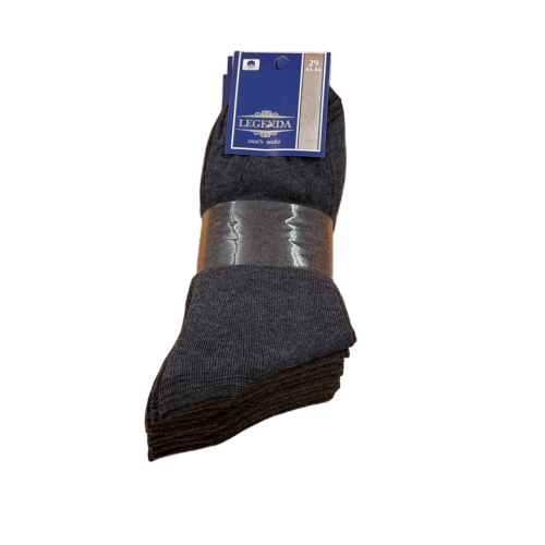 Носки мужские, джинсовые, хлопок, Legenda