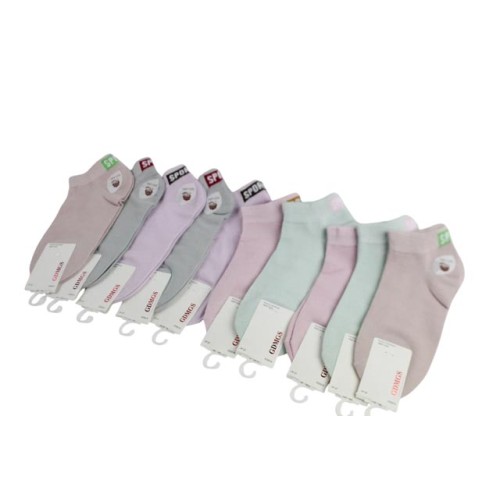 GDMGS носки женские короткие разноцветные