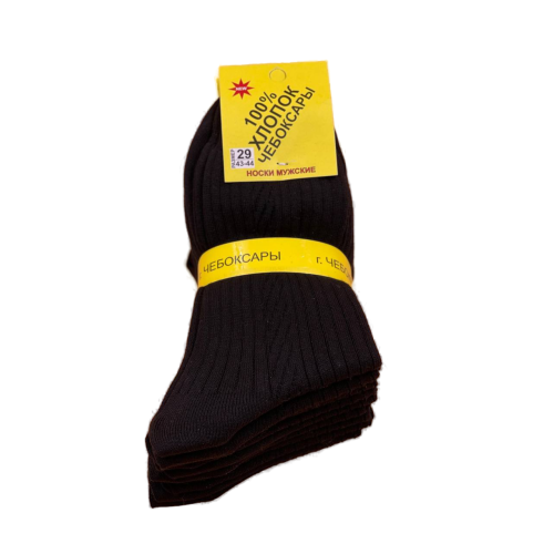  Хлопок Чебоксары, черные с рисунком