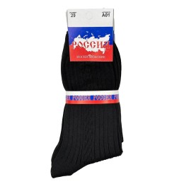 Носки мужские, черные, Россия, с рисунком